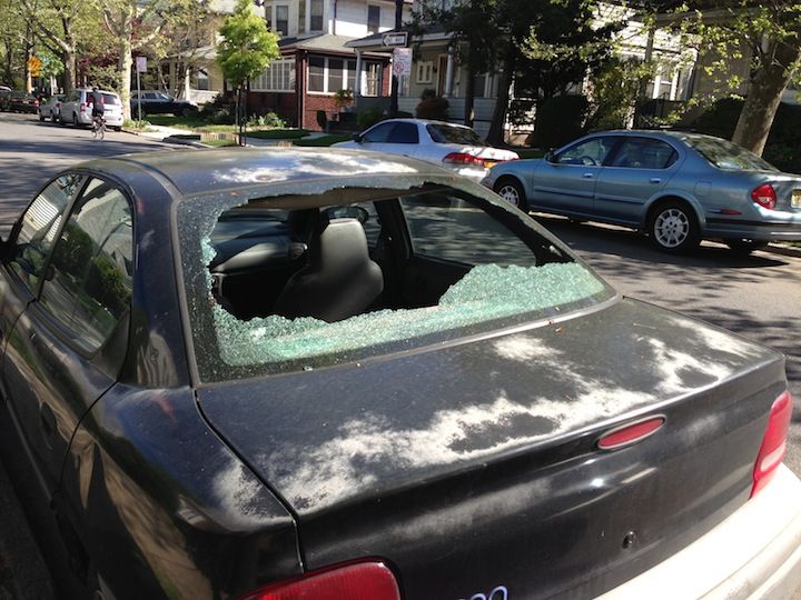 stratford car break in