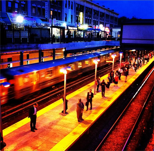 newkirk subway platform by robviolajr