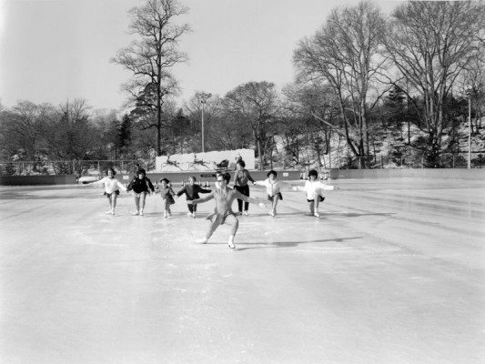 Wollman Rink, 1962, via NYC Parks