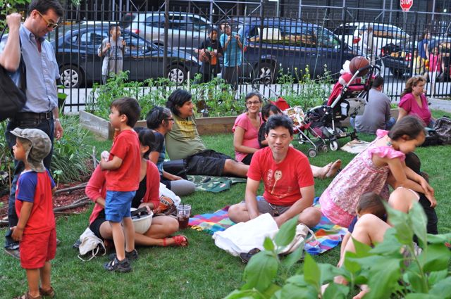 PS 217 Garden Concert Families