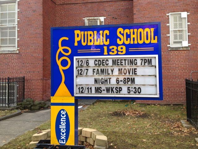 PS 139 Sign