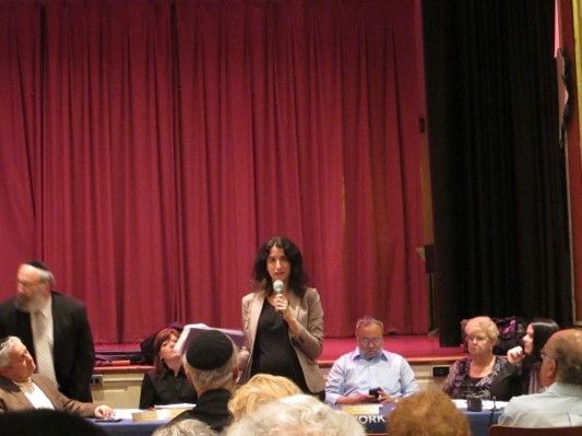 Nadler representative at CB12 meeting