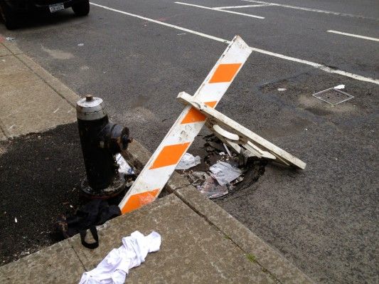 Sinkhole on Caton