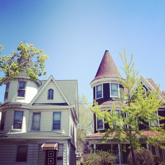 Twin Houses on East 3rd Street