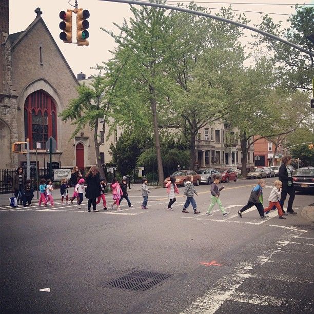 kids crossing