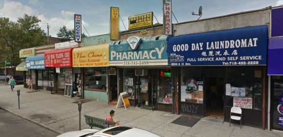 Many of these 11th Avenue businesses were damaged by the late-night fire. (Source: Google Maps)