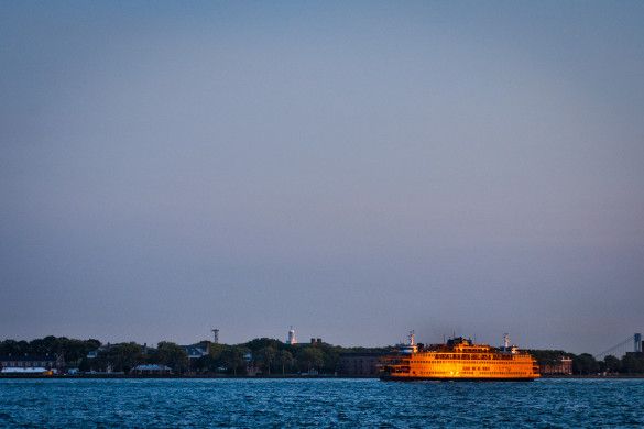 The Staten Island Ferry. Photo by Erica Sherman