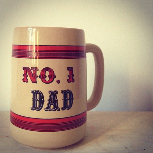 no. 1 dad mug by vintspiration