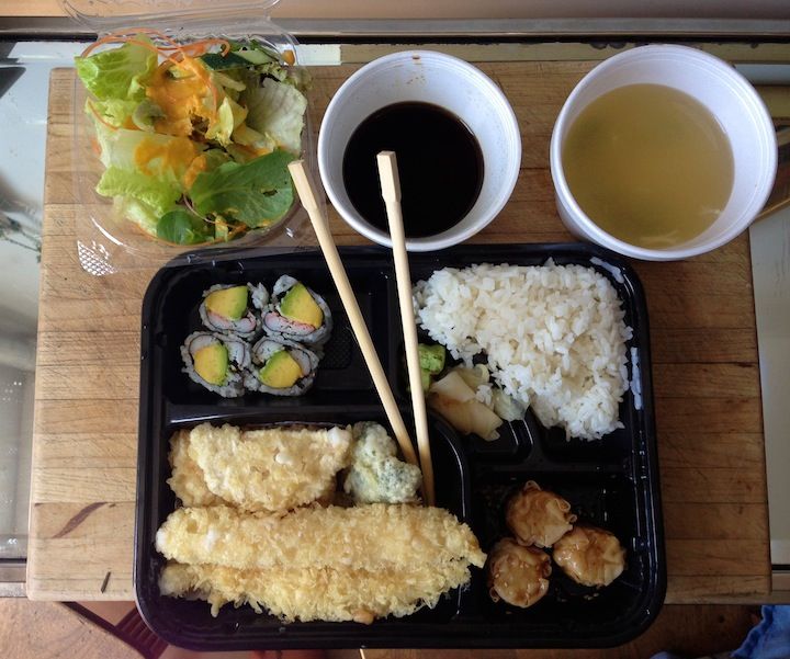 kumo sushi lunch bento box