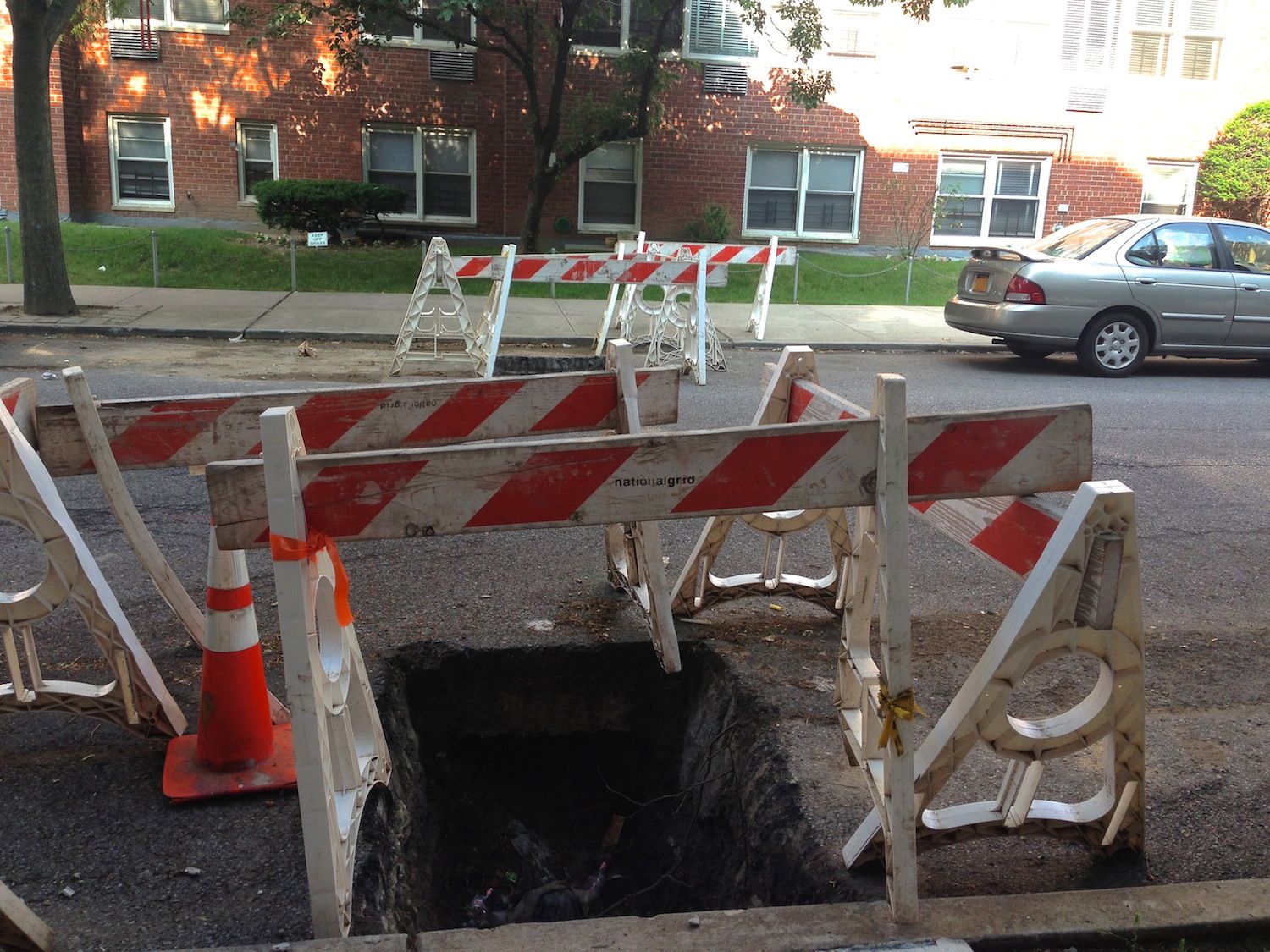 national grid construction on argyle