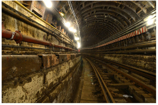 R Train Tunnel Damage via MTA