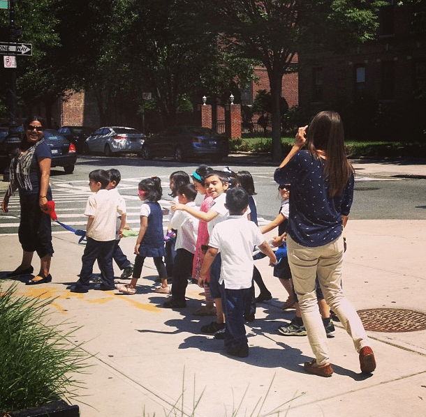 kids walking on newkirk via mbakija