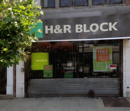 For Rent: H&R Block on CIA