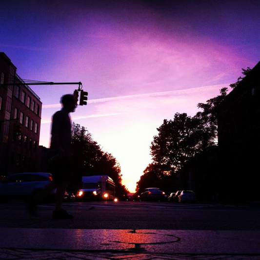 Sunset, by silverdigits on Instagram