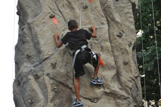 2nd Summer Stroll Rock Climbing Boy
