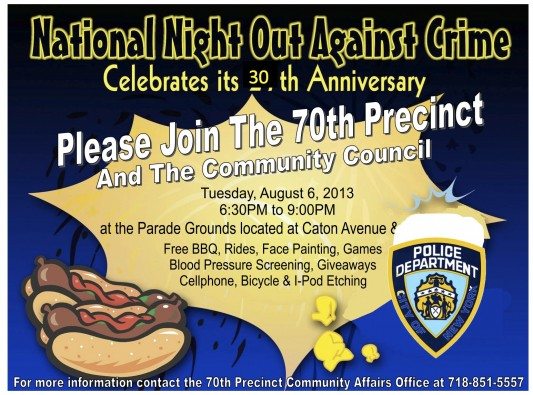 National Night Out Against Crime 2013