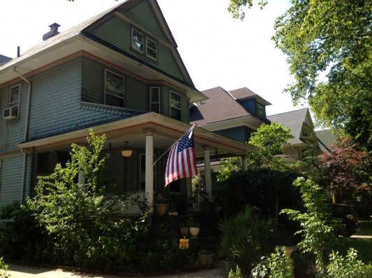 American Flag on Westminster Road