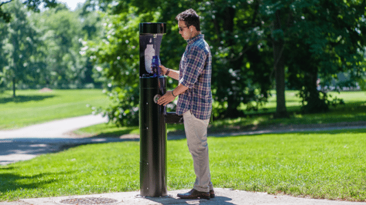 Smart Tap bottle filling station via FB