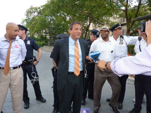 Council Member Lander arrested, via Brooklyn Daily Eagle