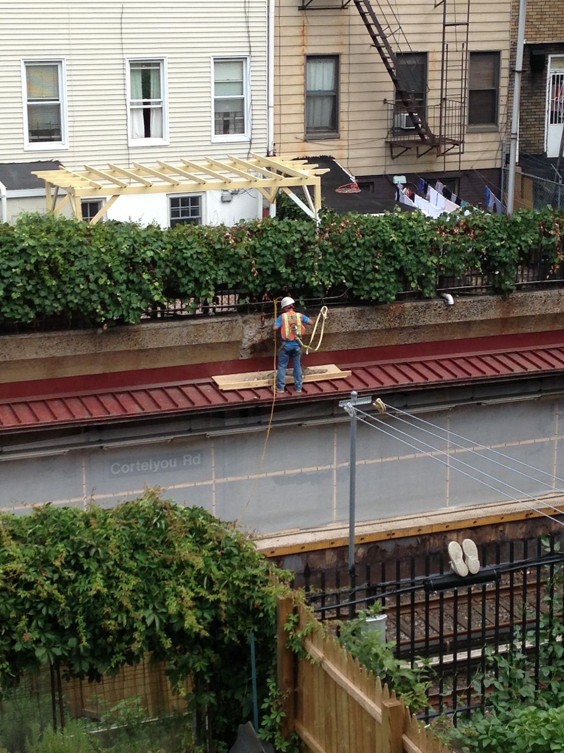 cortelyou subway construction by jennifer wilenta