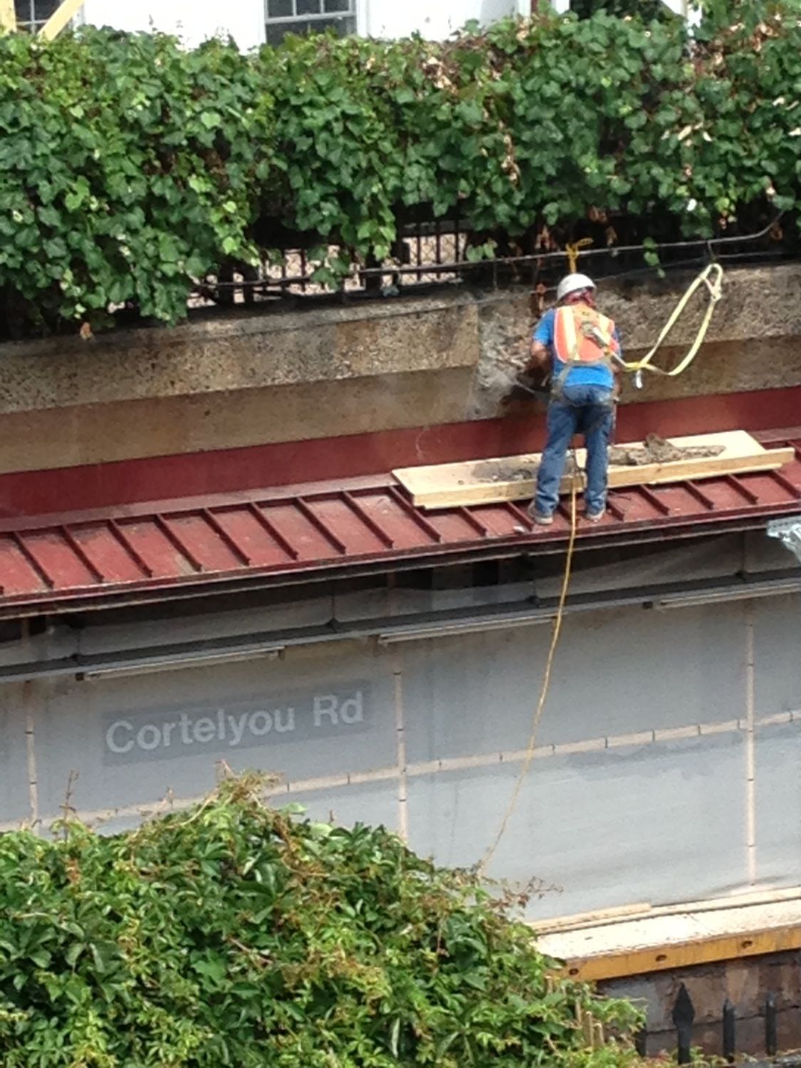 cortelyou subway construction by jennifer wilenta