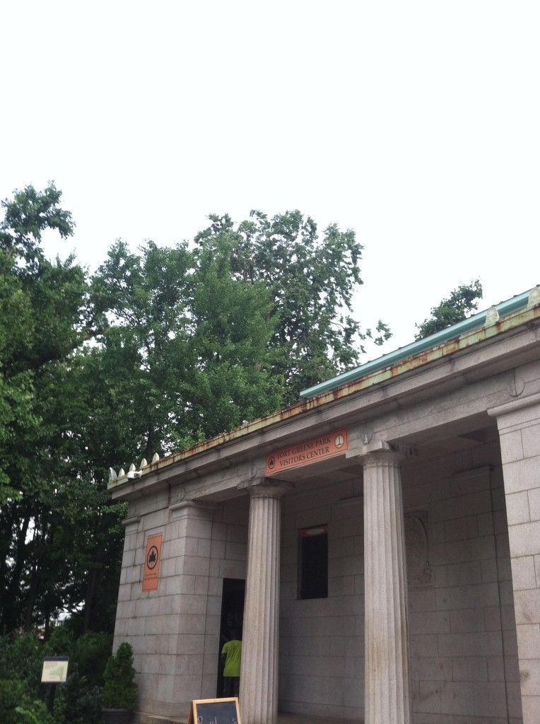 The Fort Greene Park's Visitor Center. (Photo by Lindsay Christ) 