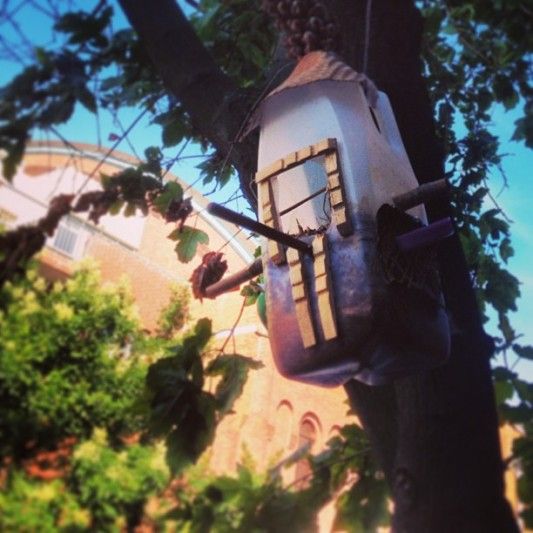 south slope birdhouse