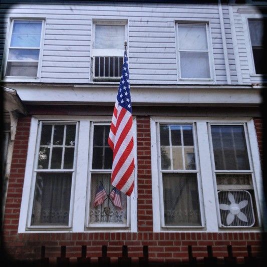 American Flag on 16th Street