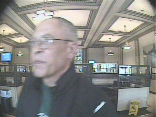 70th Pct bank robbery suspect