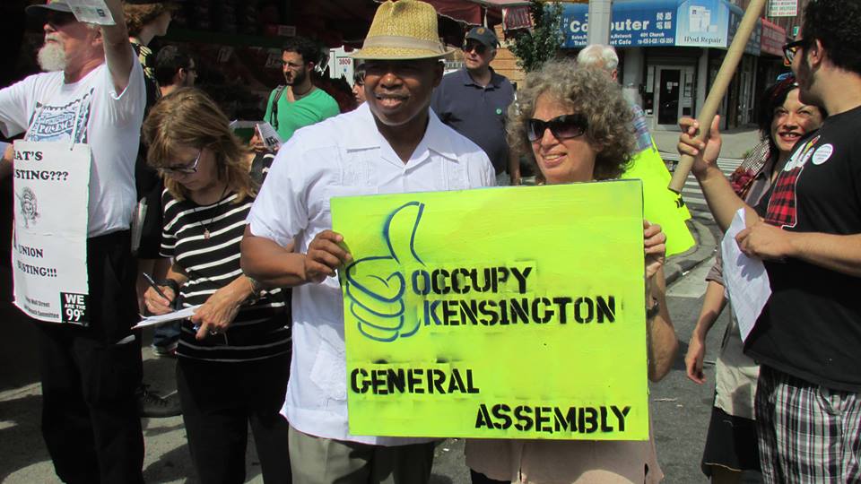 senator eric adams via occupy kensington