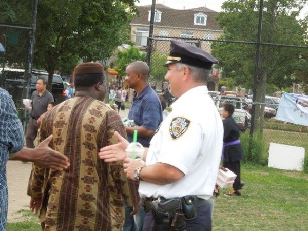 A photo of Det Deddo at 66th Precinct National Night Out Against Crime