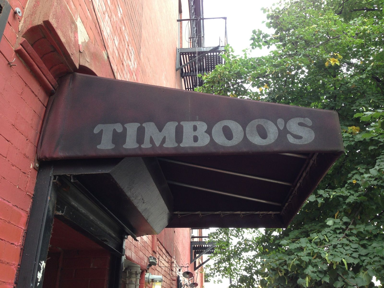 Timboo's Awning 11th Street