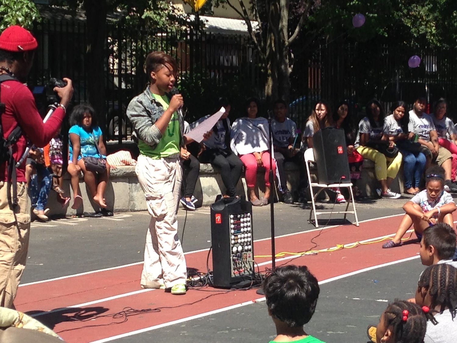 street arts fest poet