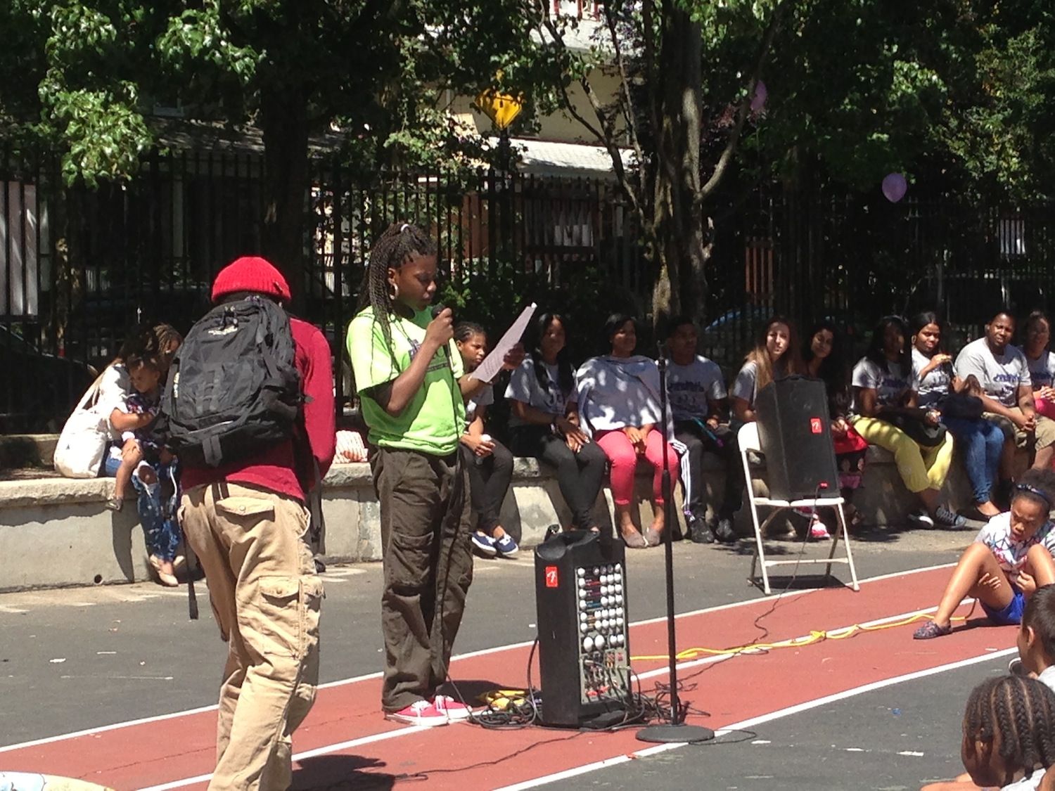 street arts fest poet