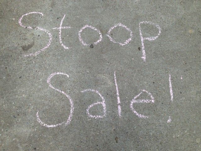 Stoop Sale