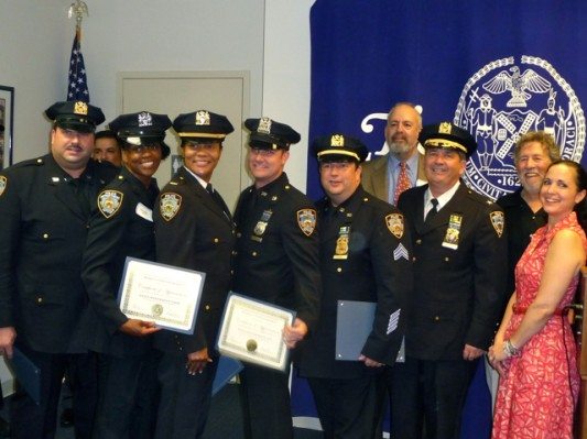 Officers from the 70th Precinct Awarded by CB14