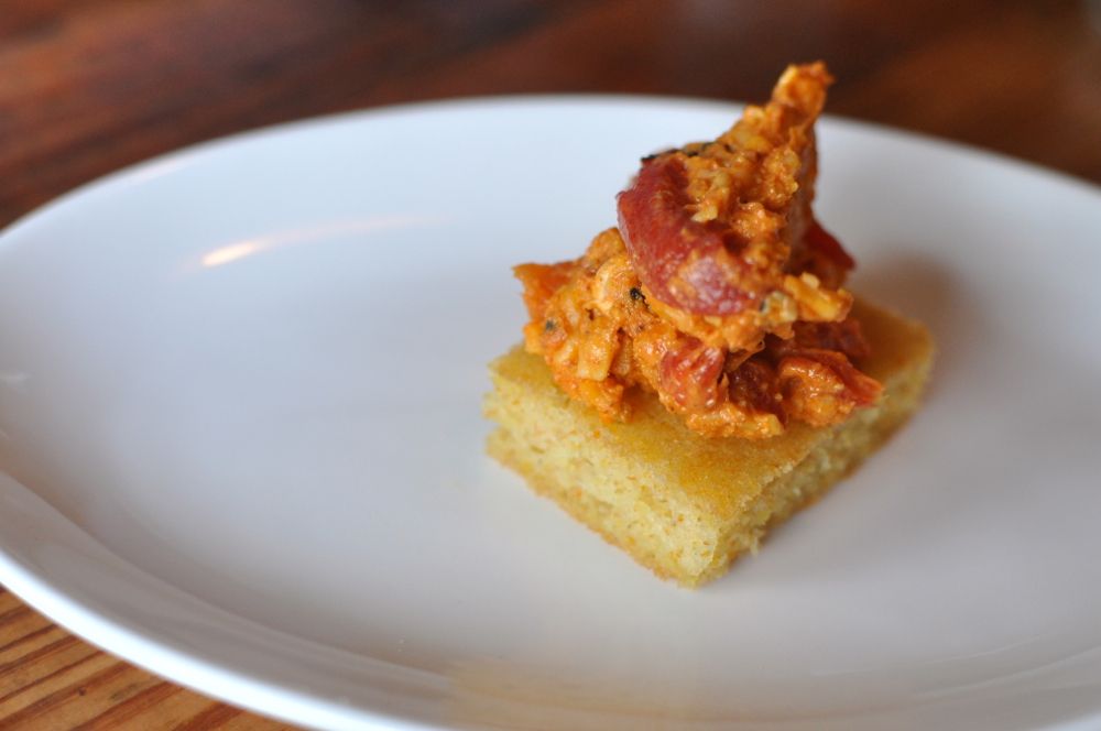 Chipotle pimento cheese and cornbread at The Dogwood