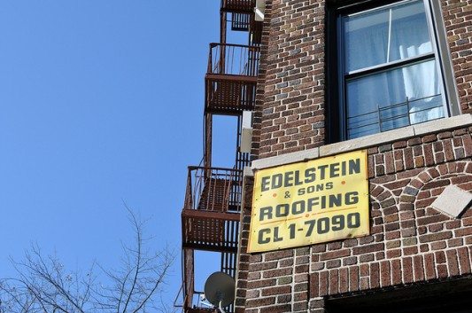 Edelstein & Sons Roofing Sign, Westminster/Foster