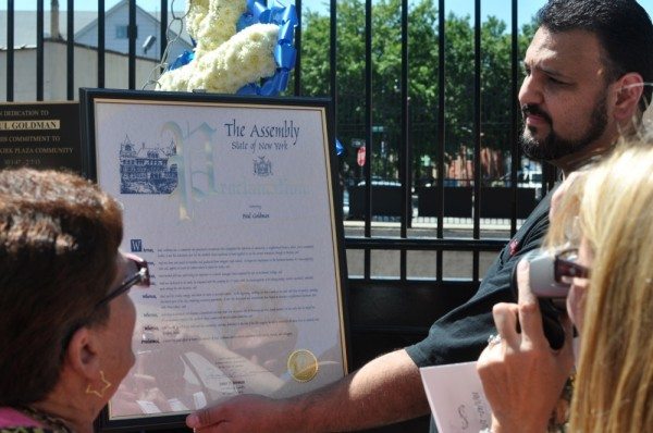 Paul Goldman Proclamation From Assemblymember Jacobs 