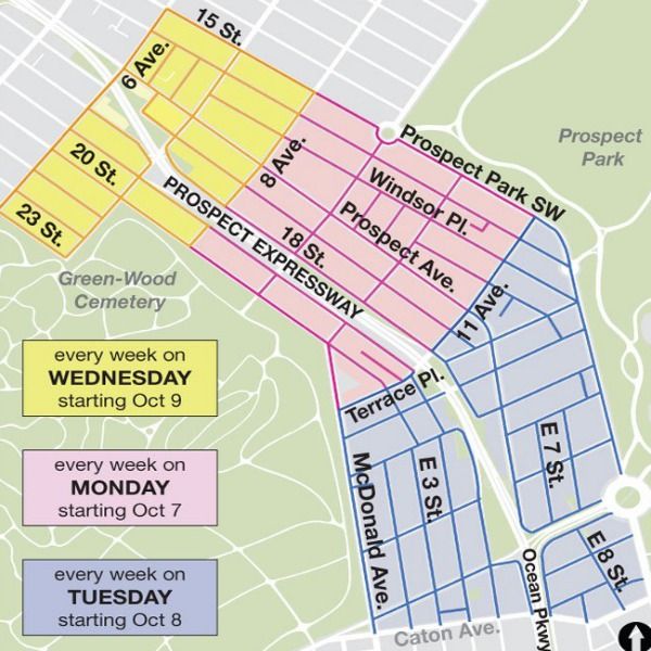 Organics Pilot Collection Map, via CCGH