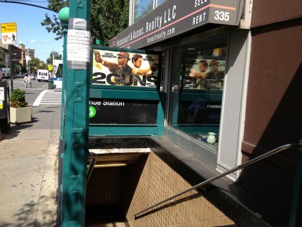 Photo of 7th Avenue subway station entrance