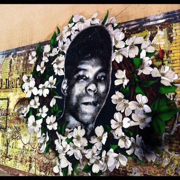 Mural of Hawkins in Bedford-Stuyvesant (Source: Wikipedia)