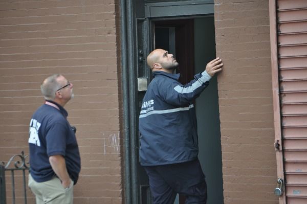 DOB inspecting building collapse 16th st