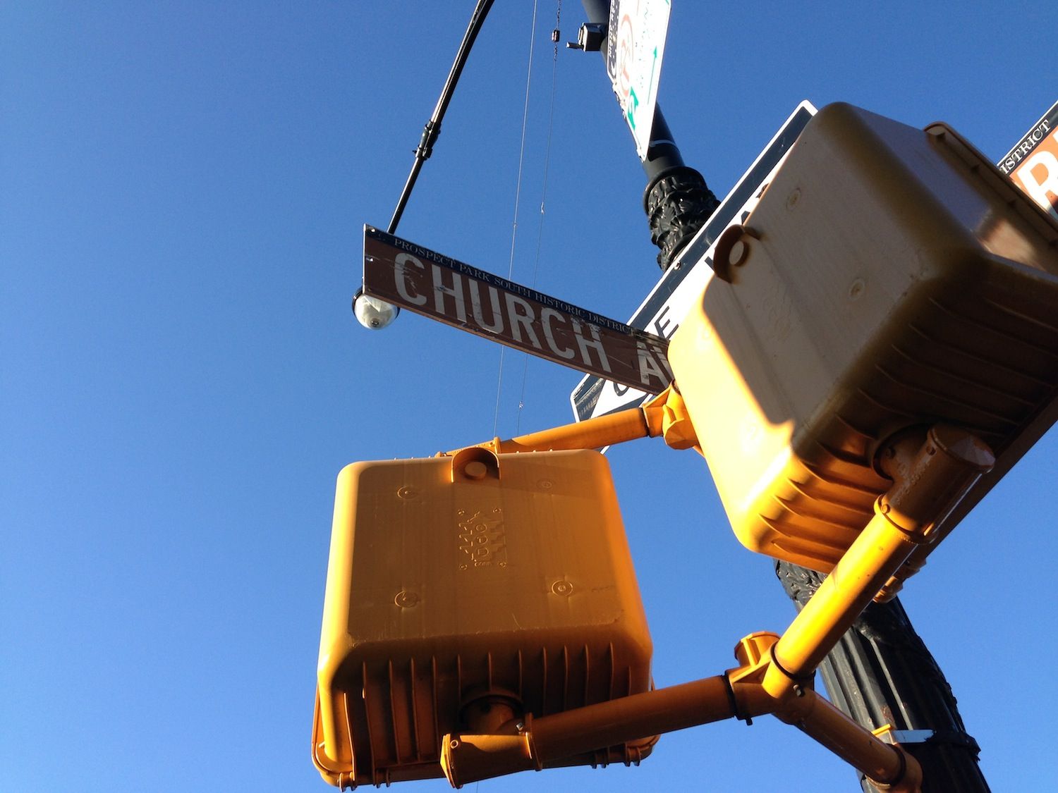 Church Avenue Street Sign