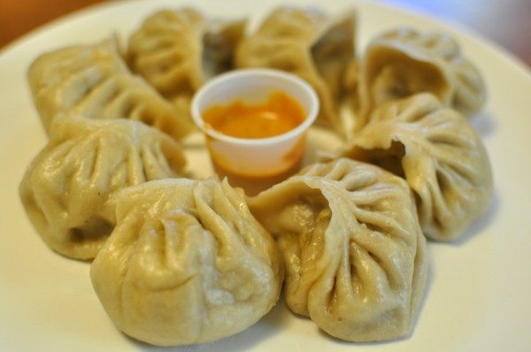 Momos at Cafe Tibet