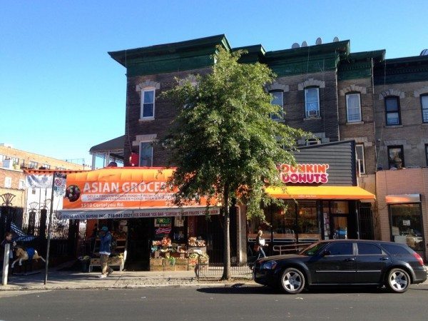 Cortelyou Road: Asian Grocery & Dunkin Donuts