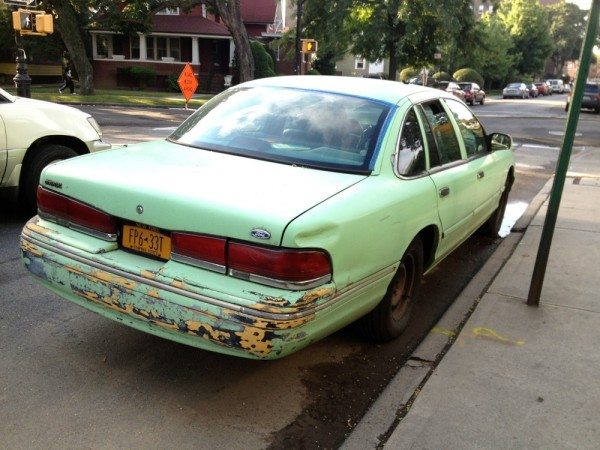 Green Car, Not a Taxi