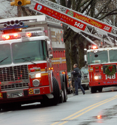 NYPD & FDNY Investigating Fire Outside Ocean Parkway Synagogue