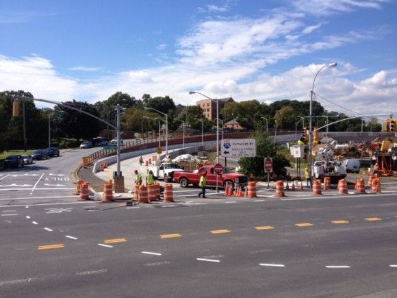 The new Lily Pond entrance ramp (Source: MTA Bridges and Tunnels via Home Reporter News)