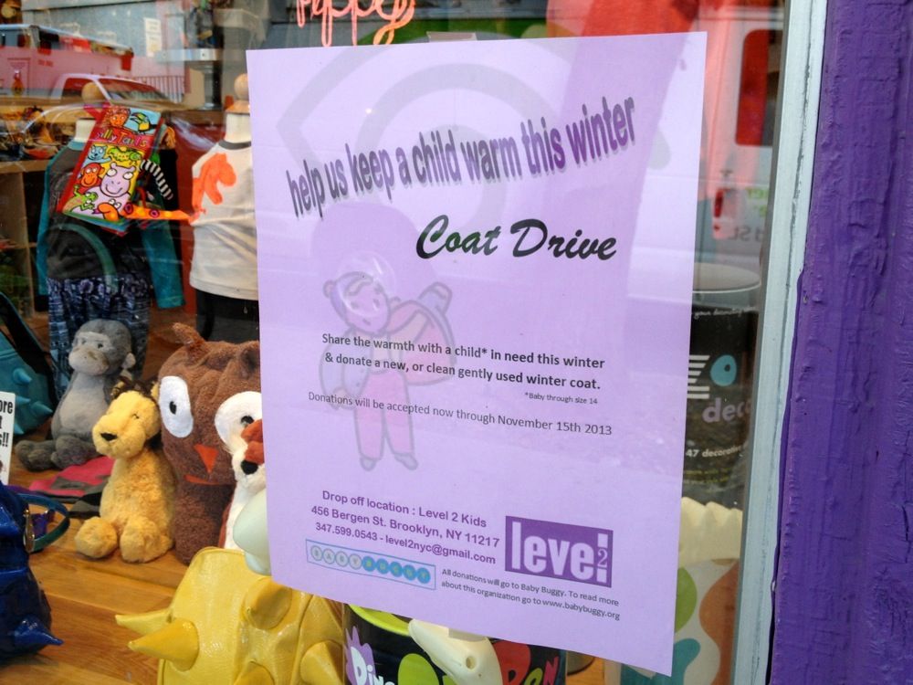 Donate Coats To Level 2 Kids To Help Children In Need